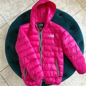 The North Face Pink Puffer Jacket
